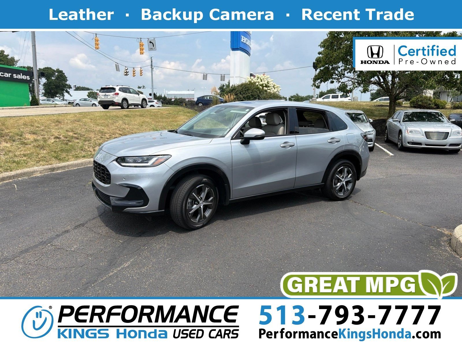 Certified Used 2025 Lunar Silver Metallic Honda EX-L image 1