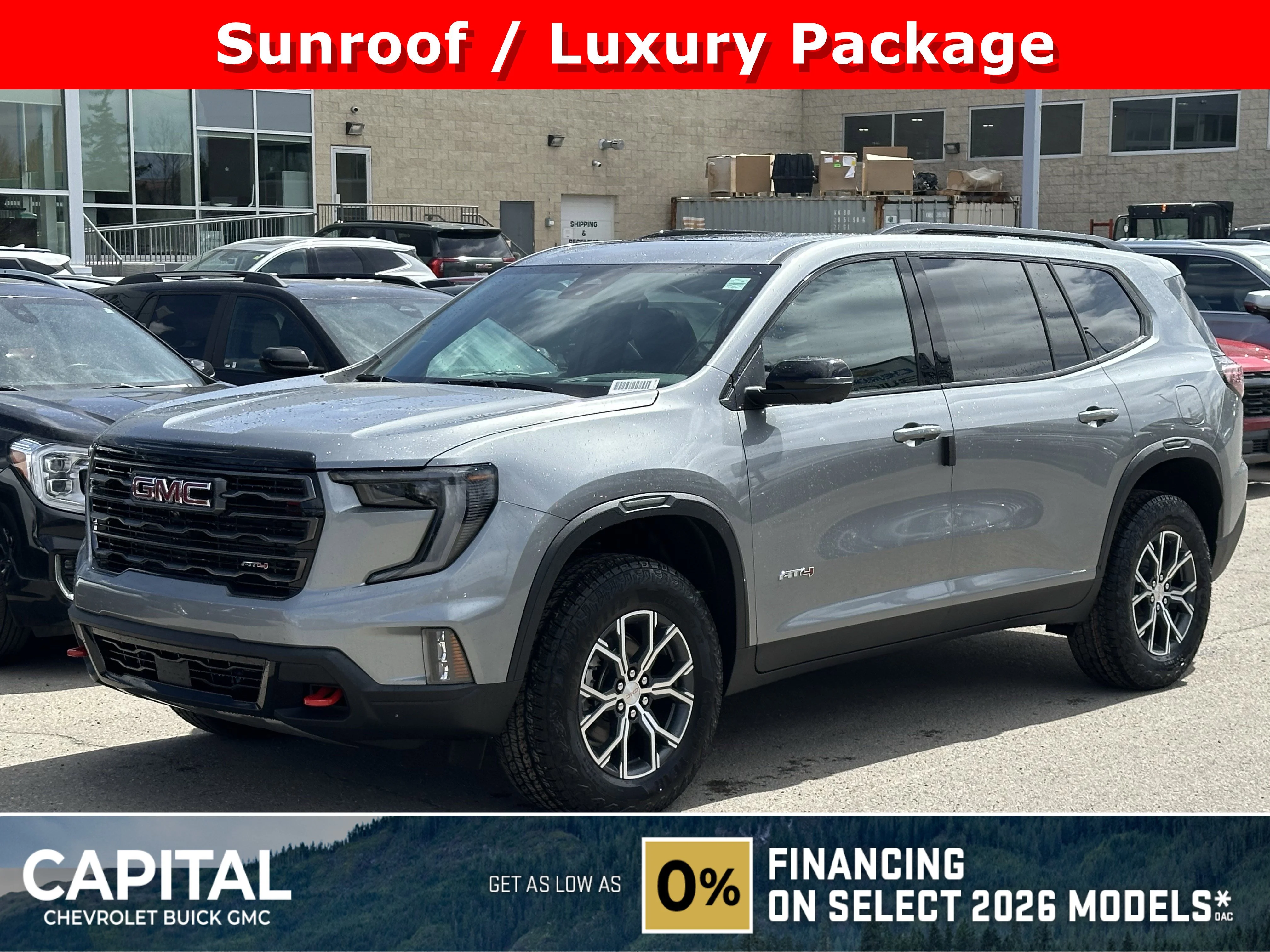 New 2026 Sterling Metallic GMC AT4 image 1