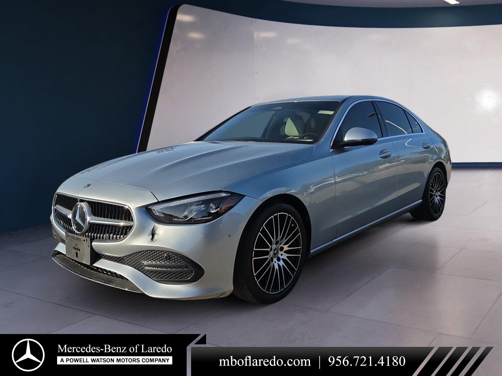 Used 2024 Cirrus Silver Metallic Mercedes-Benz C 300 image 1