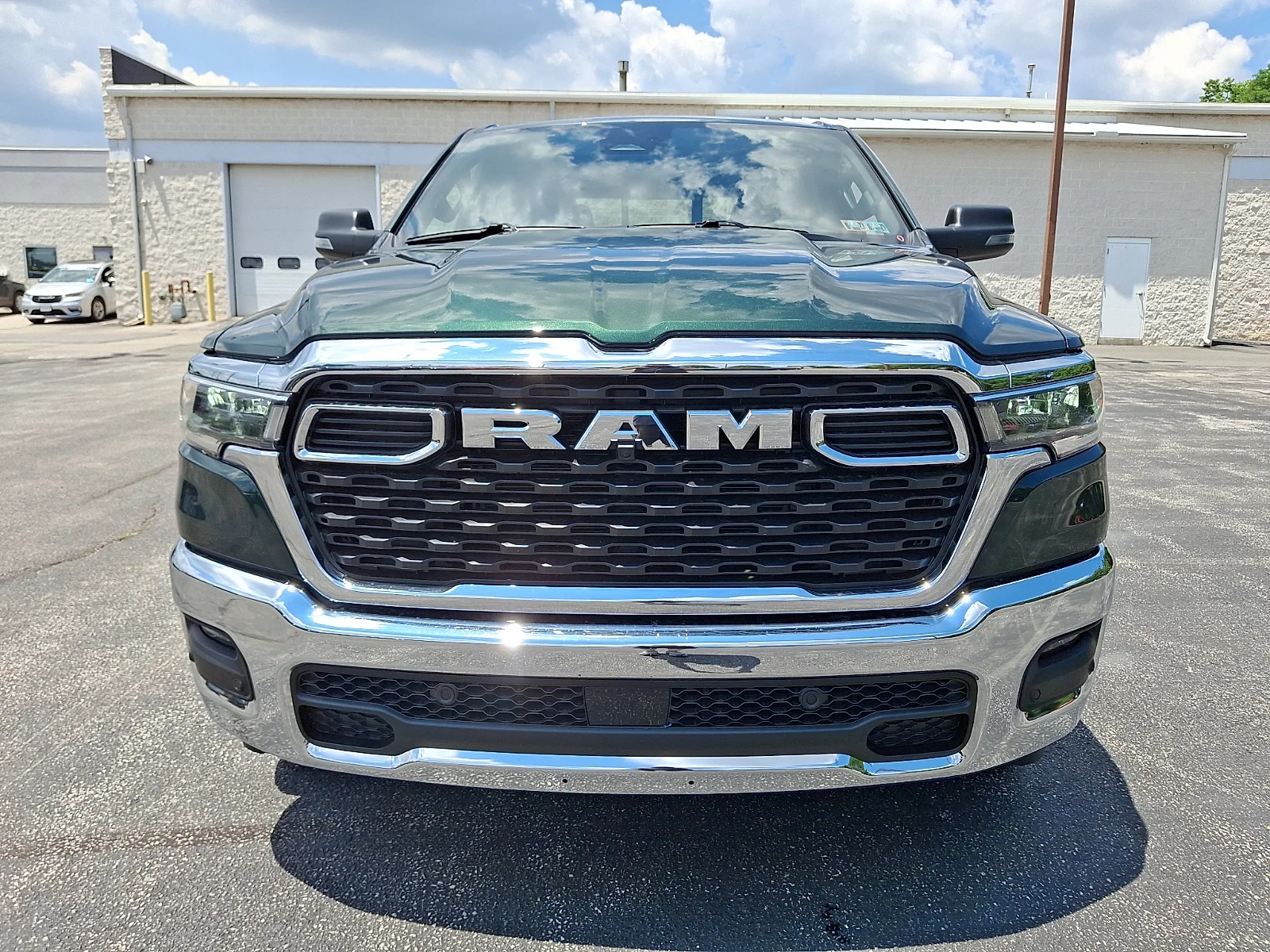 New 2026 Serrano-Green Metallic Exterior Paint RAM Big Horn/Lone Star image 3