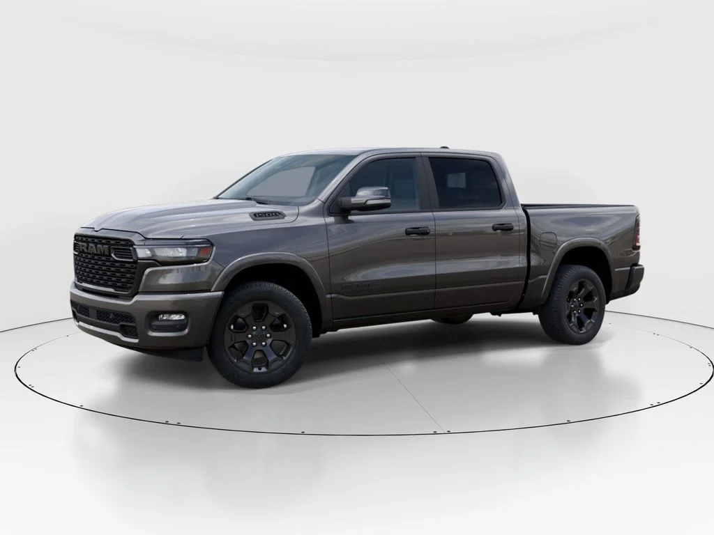 New 2026 Granite Crystal Metallic Clear-Coat Exterior Paint RAM Big Horn/Lone Star image 2