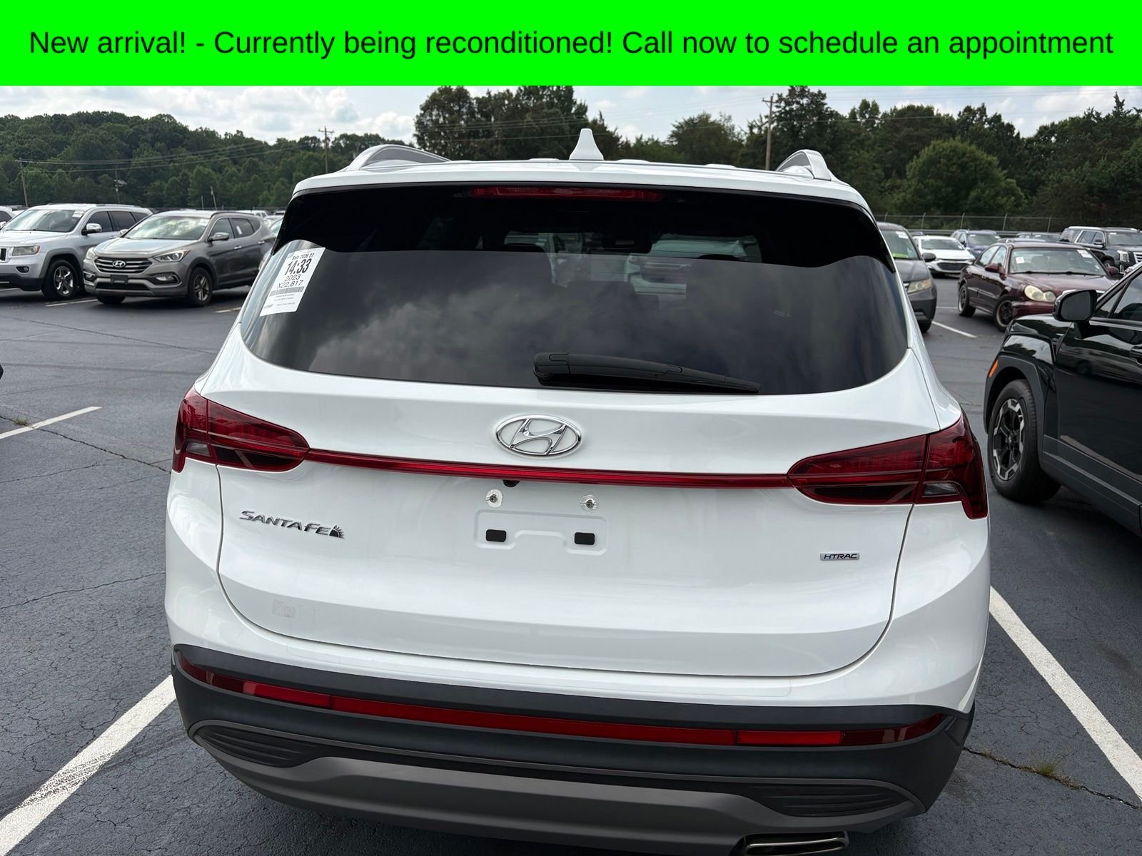 Used 2023 White Pearl Hyundai SEL image 3