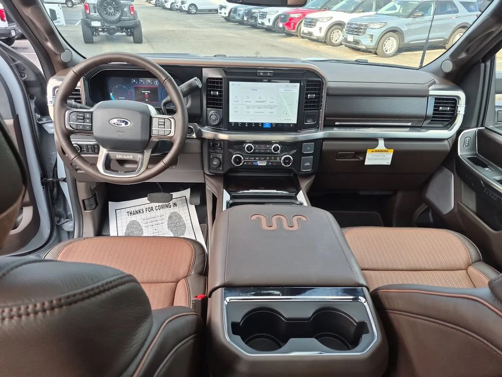 New 2026 Glacier Gray Metallic Tri-Coat Ford F-350® King Ranch® image 27
