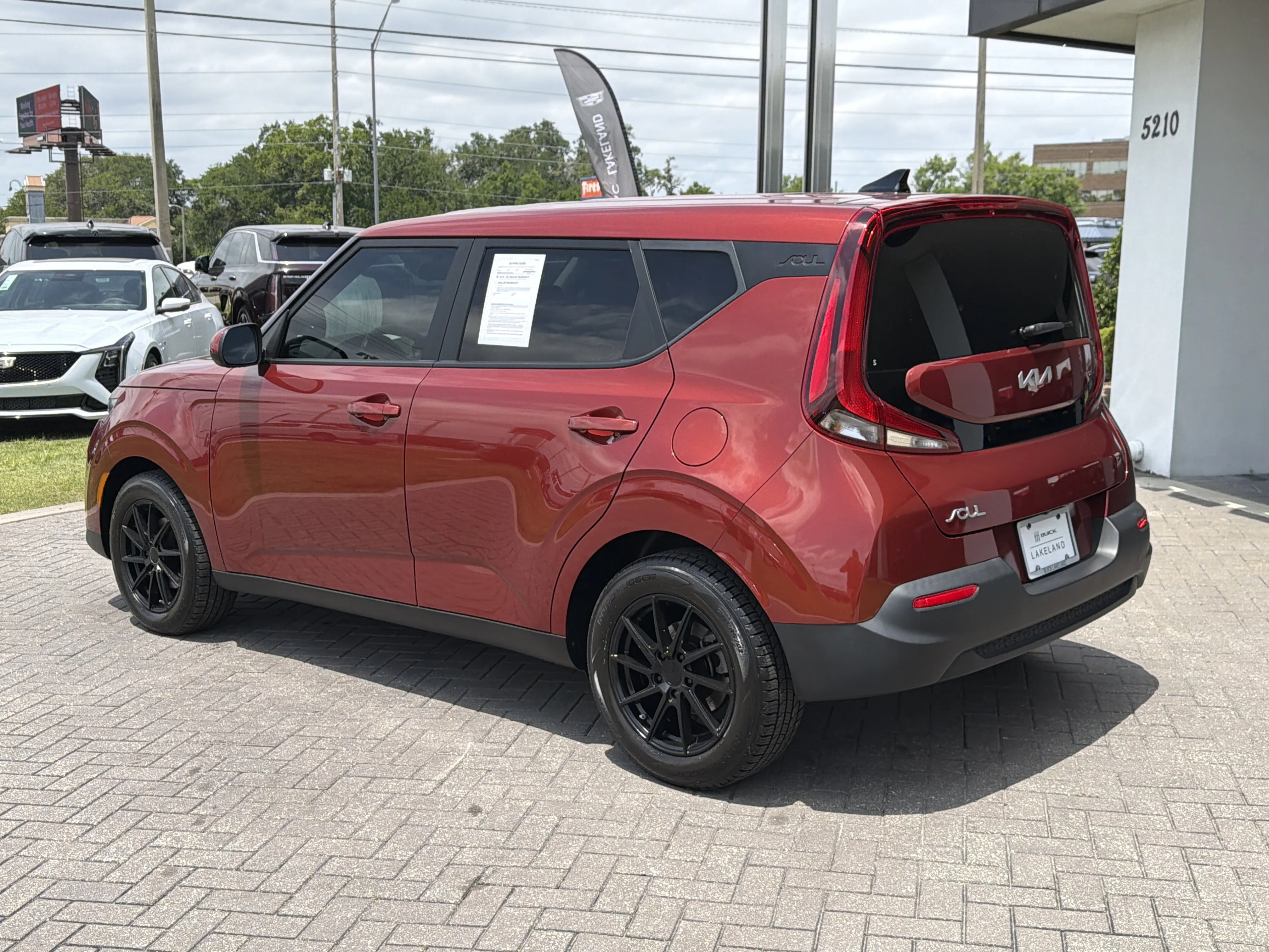 Used 2022 Mars Orange Kia LX image 4