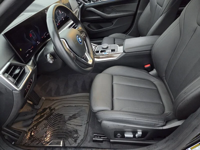 Used 2023 Jet Black BMW EDRIVE40 GRAN COUPE image 12