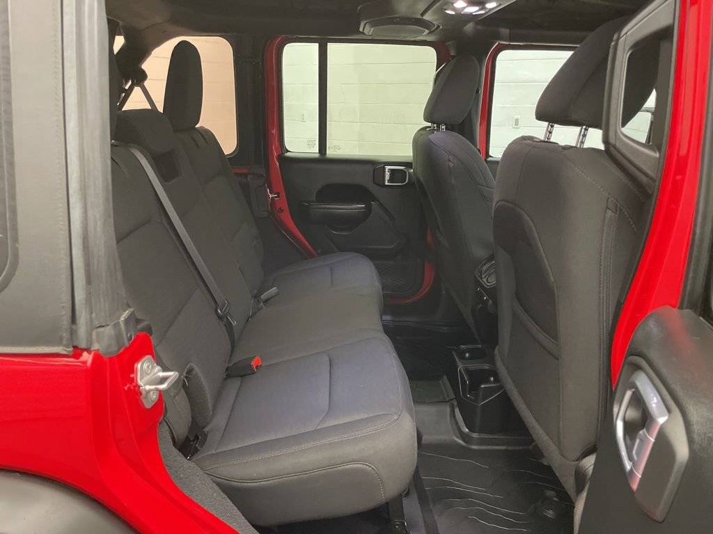 Used 2021 Red Jeep Unlimited Willys image 26