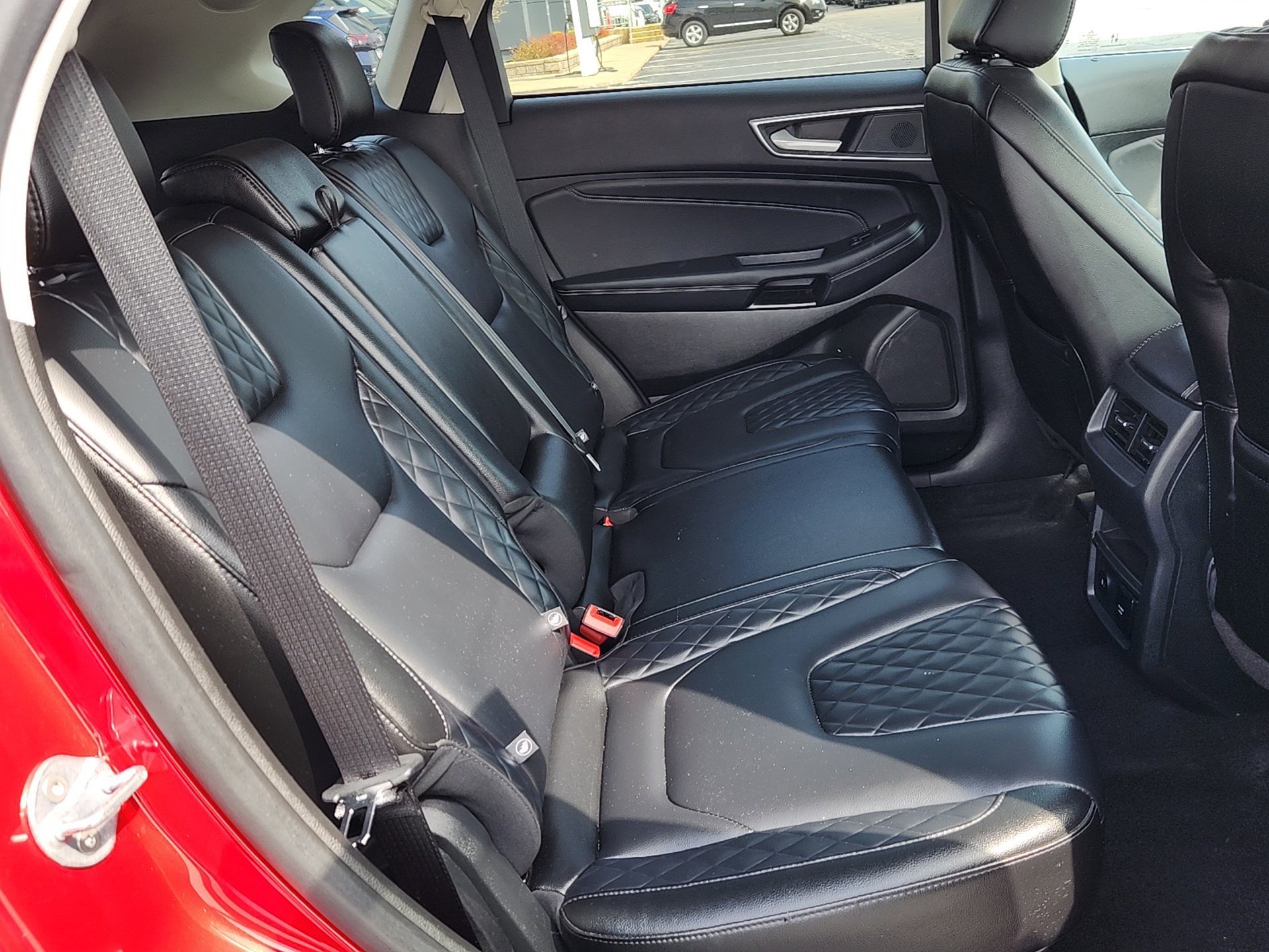 Used 2024 Rapid Red Metallic Tinted Clearcoat Ford Titanium image 30