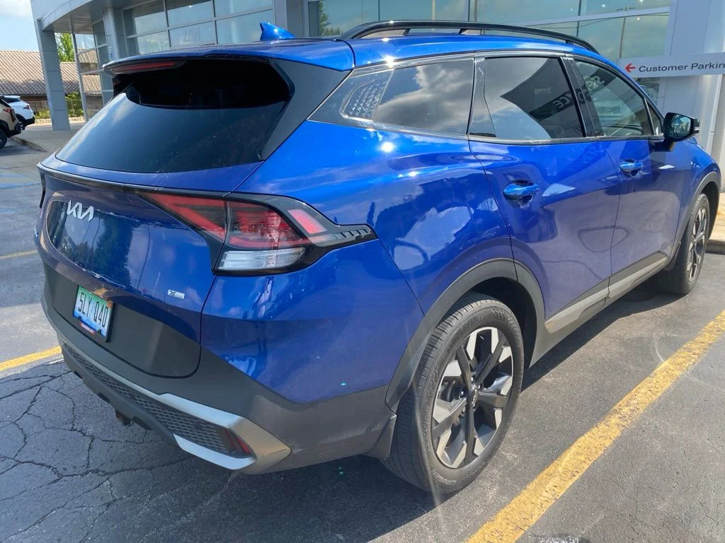 Used 2023 Sapphire Blue Kia X-Line image 8