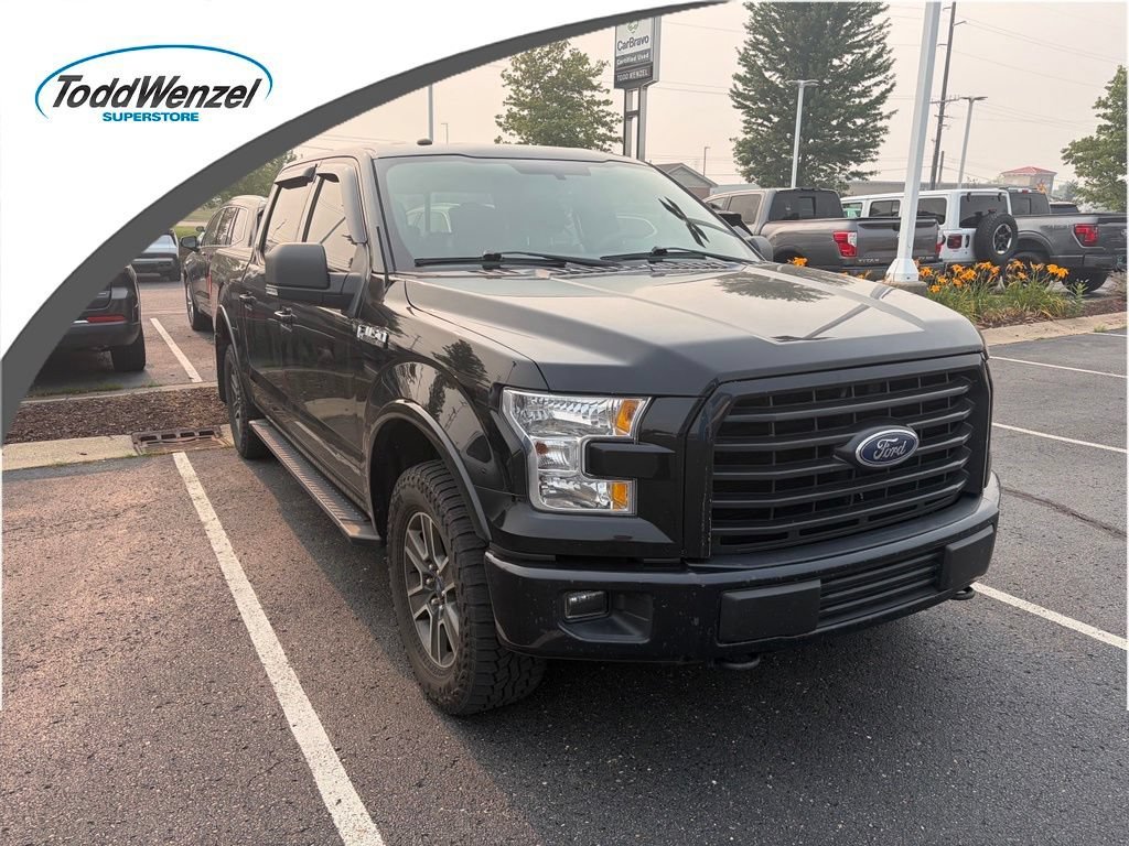 Used 2016 Black Ford XLT image 1
