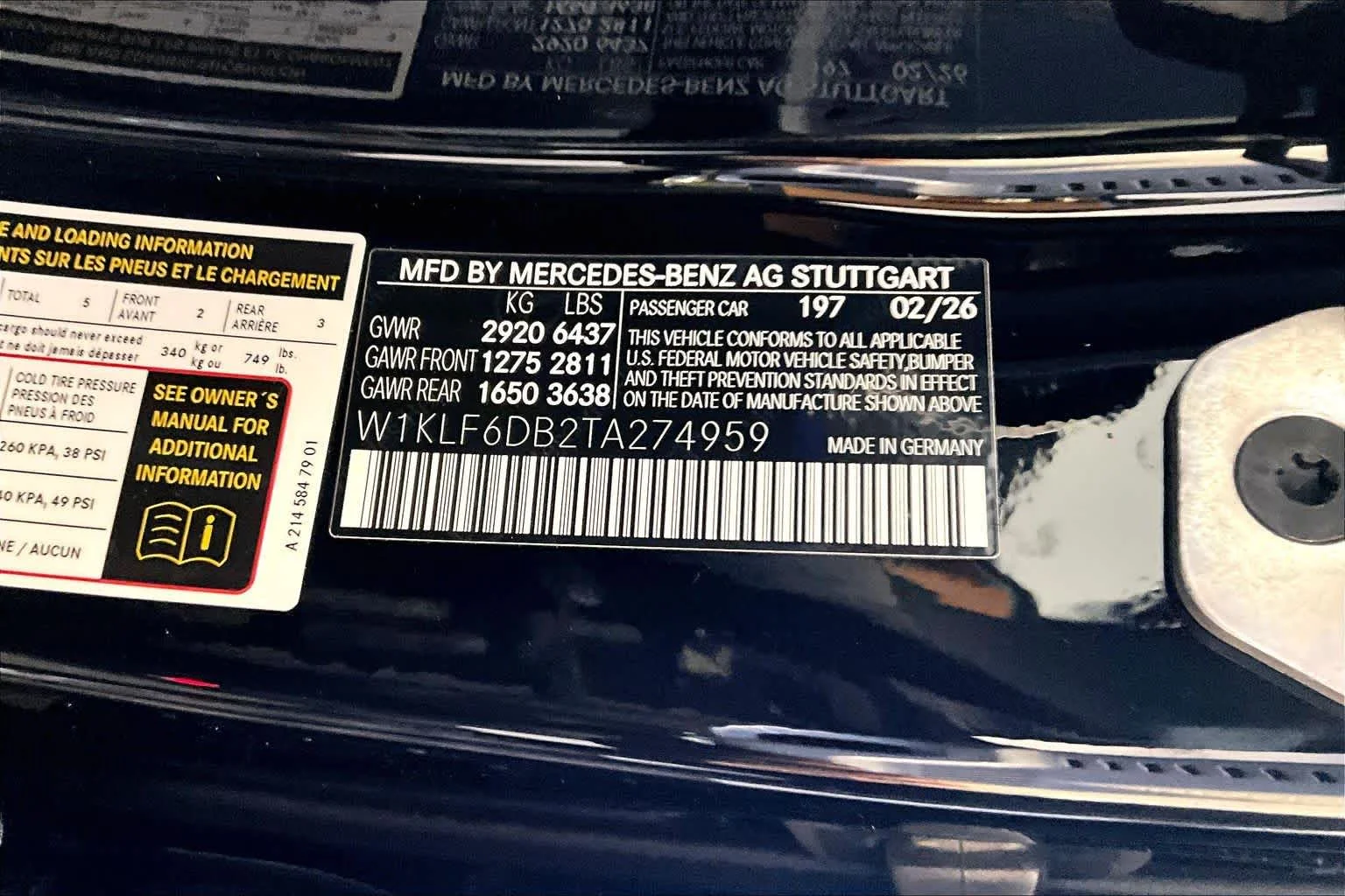 New 2026 Obsidian Black Metallic Mercedes-Benz AMG® E 53 E image 12