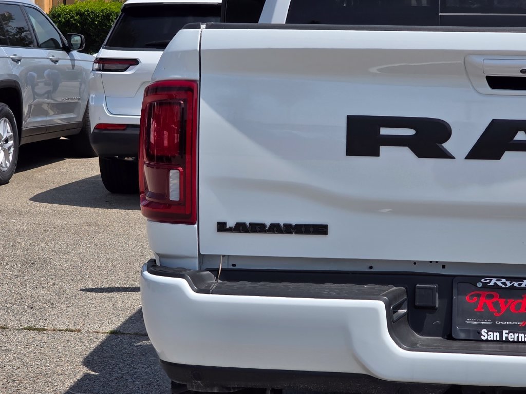 New 2026 Bright White Clear-Coat Exterior Paint RAM Laramie image 6
