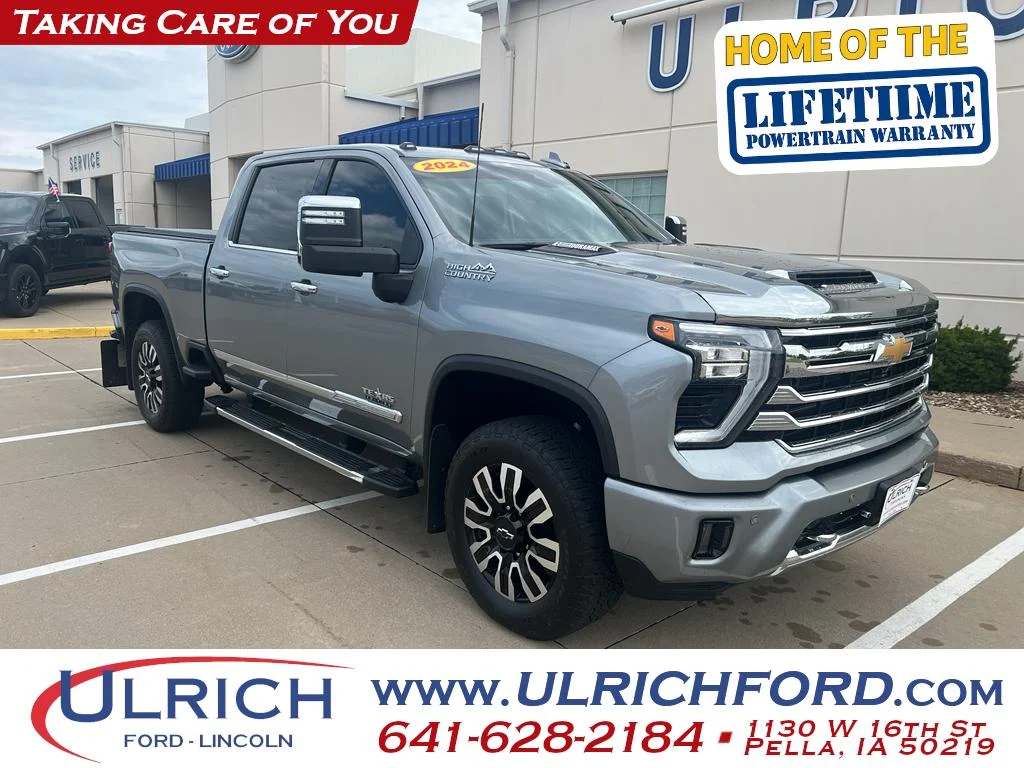 Used 2024 Sterling Gray Metallic Chevrolet High Country image 1