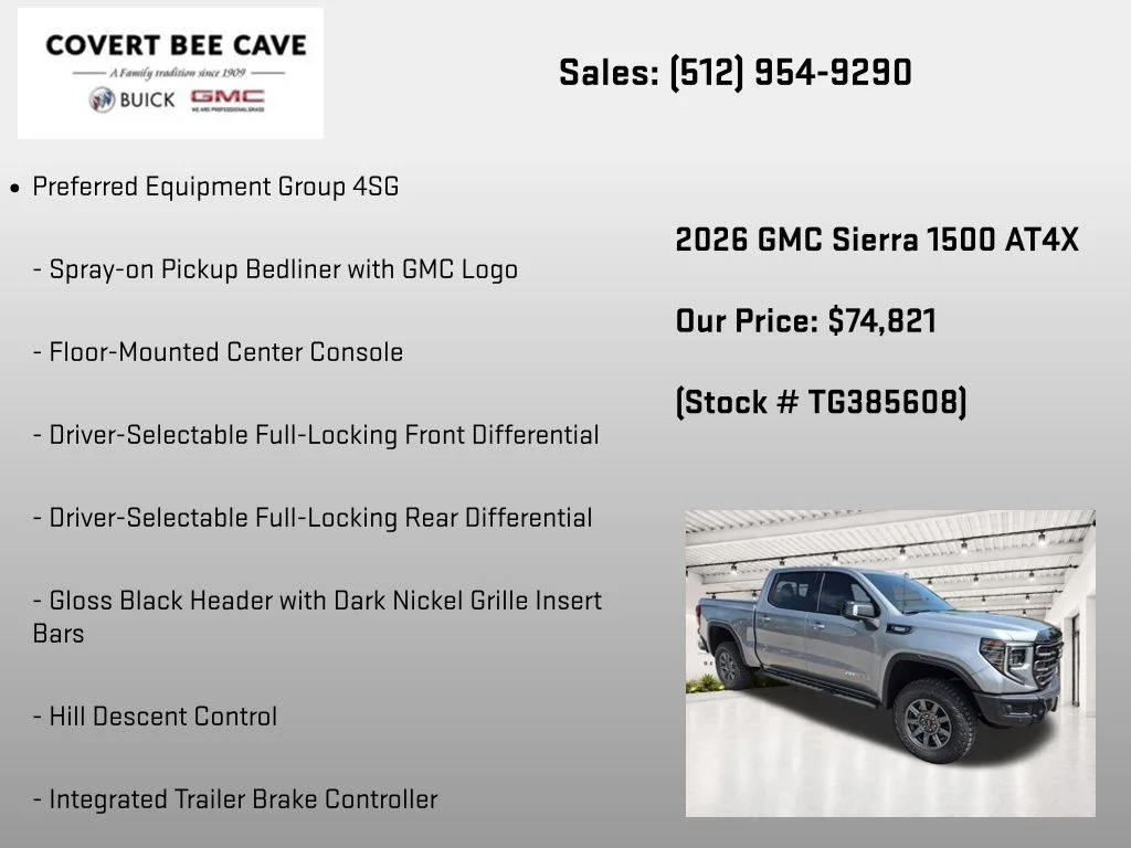 New 2026 Silver GMC AT4X image 19