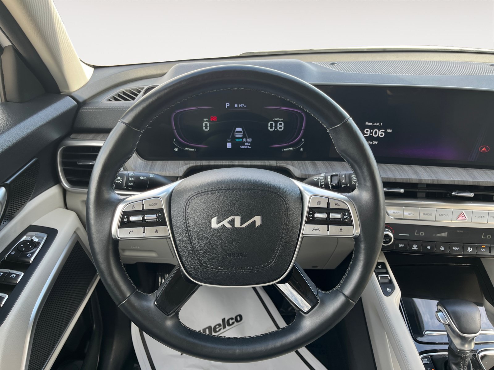 Used 2023 White Kia EX image 13