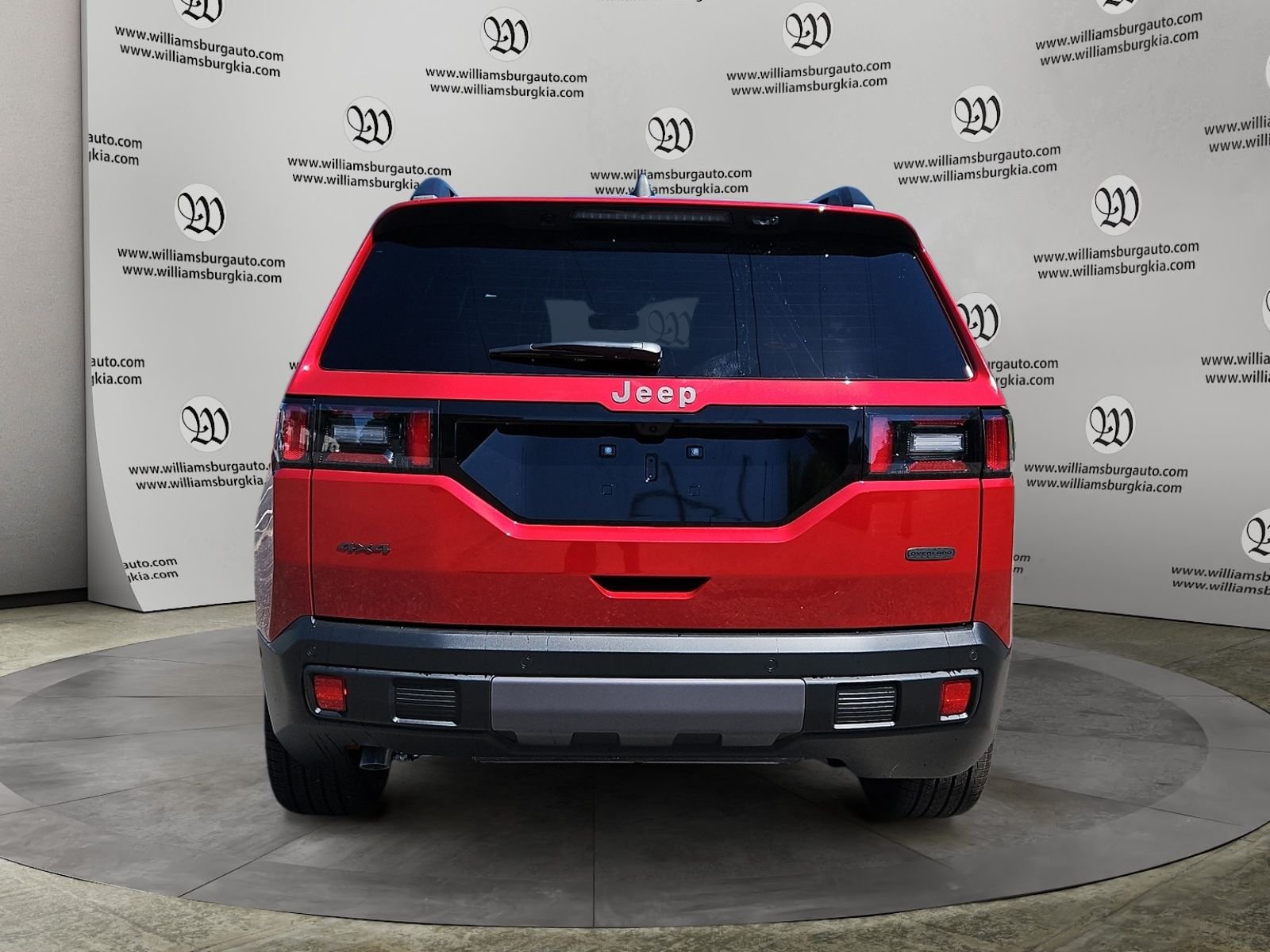 New 2026 Red Hot Pearl-Coat Exterior Paint Jeep Overland image 4