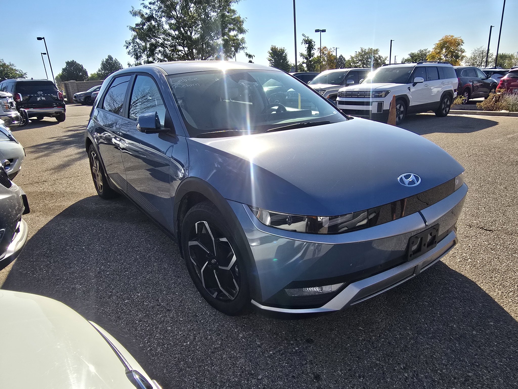 Certified Used 2023 Lucid Blue Hyundai SEL image 8