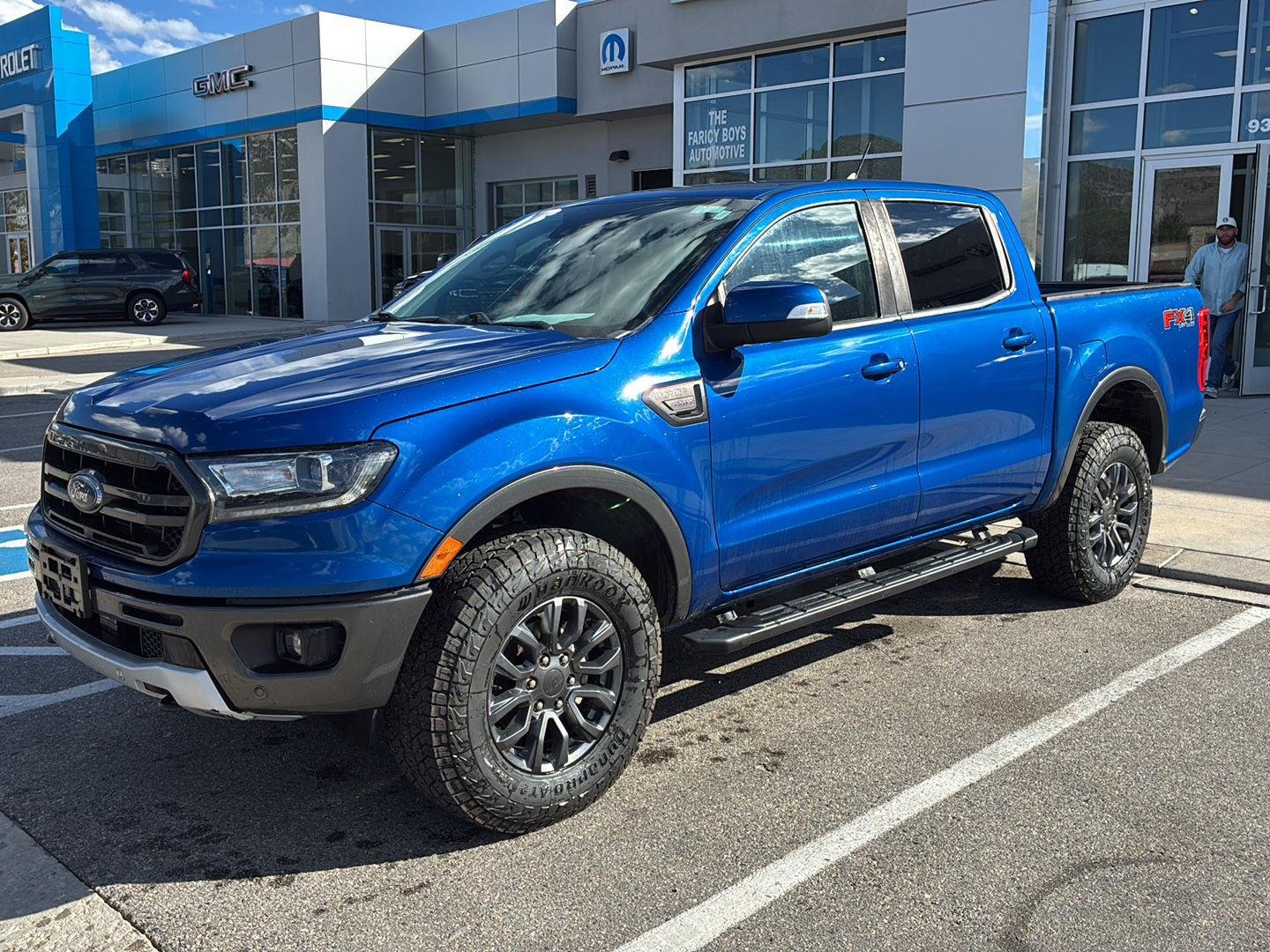 Used 2020 Lightning Blue Ford LARIAT image 1