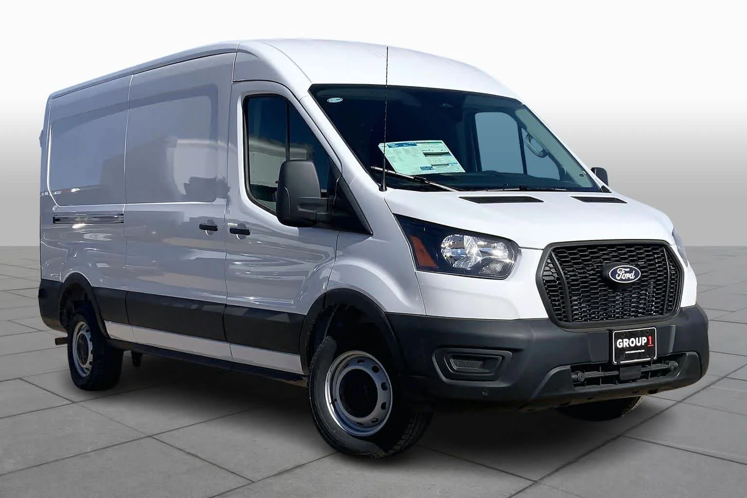 New 2026 Oxford White Ford Cargo Van image 2