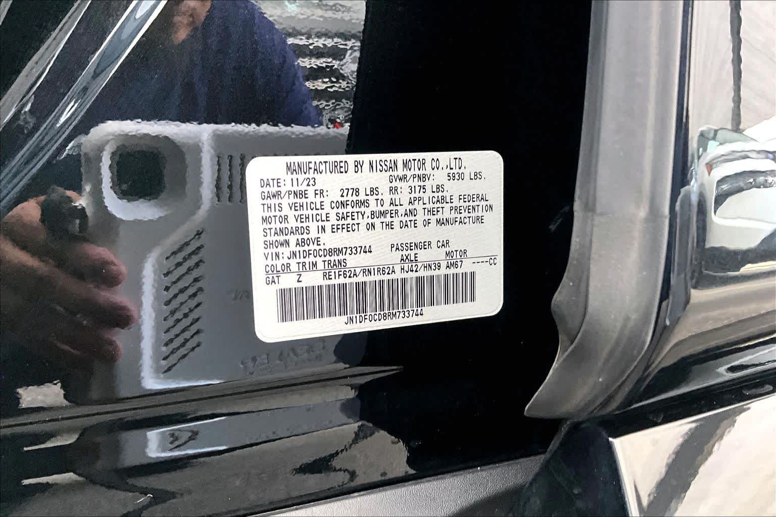 Used 2024 Black Diamond Pearl Nissan PLATINUM+ image 33