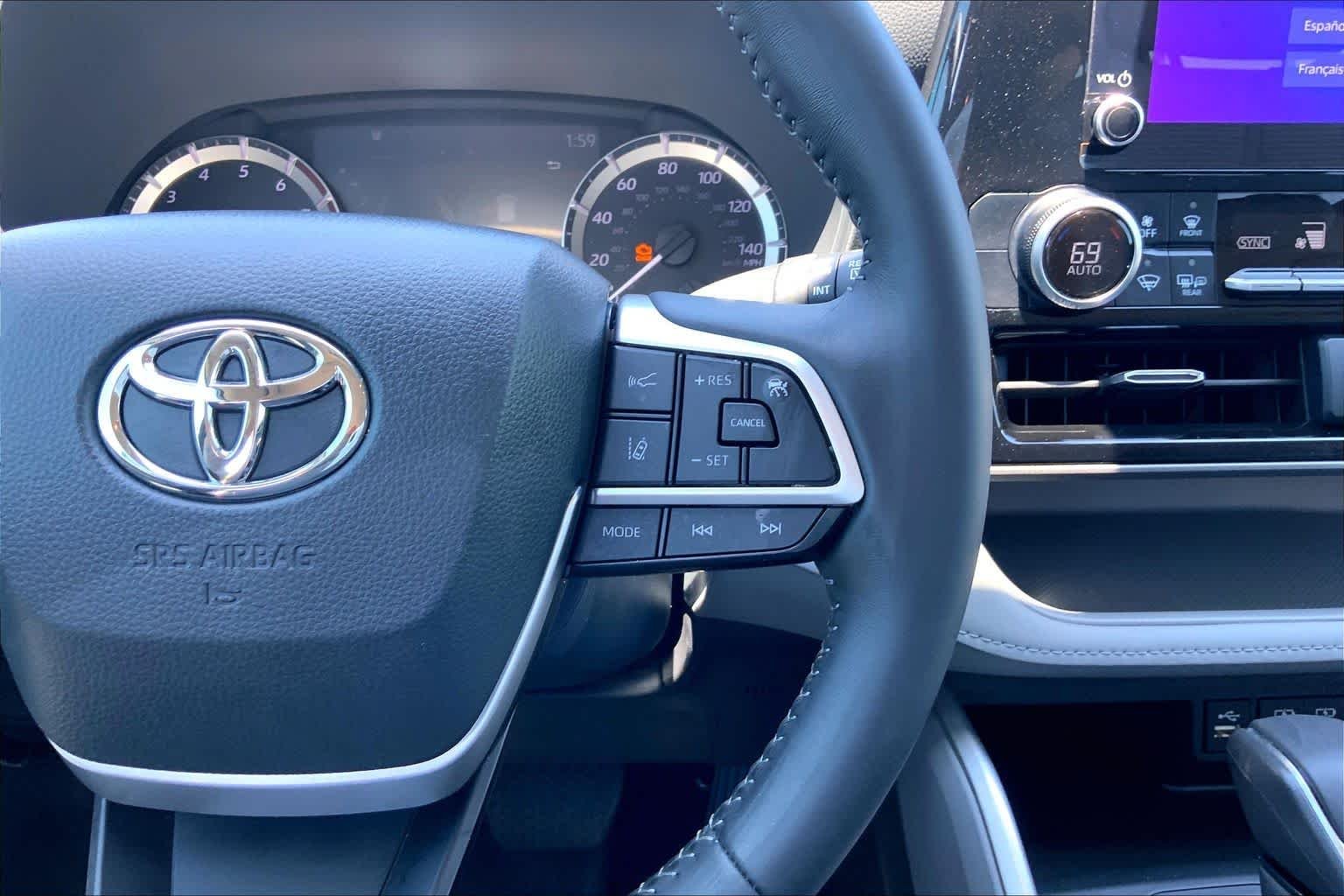 Used 2024 Magnetic Gray Metallic Toyota LE image 24
