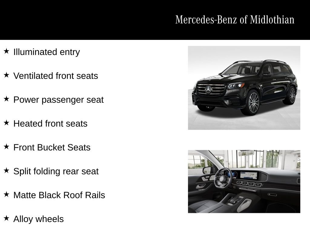 New 2026 Obsidian Black Metallic Mercedes-Benz GLS 450 image 24