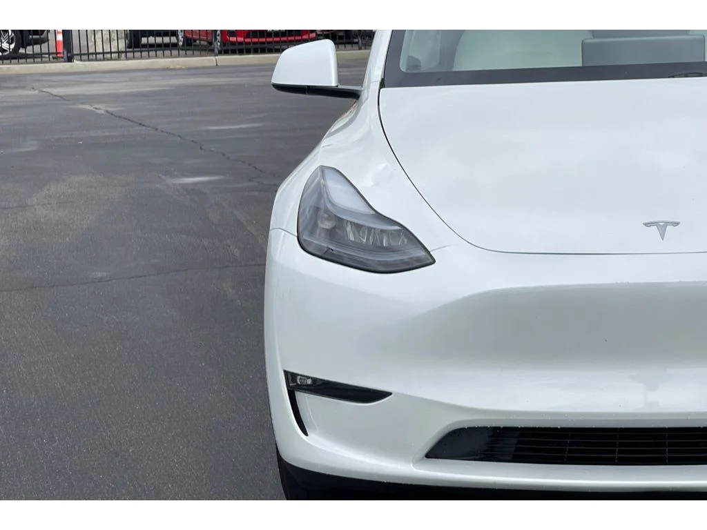 Used 2025 Pearl White Multi-Coat Tesla Long Range image 19