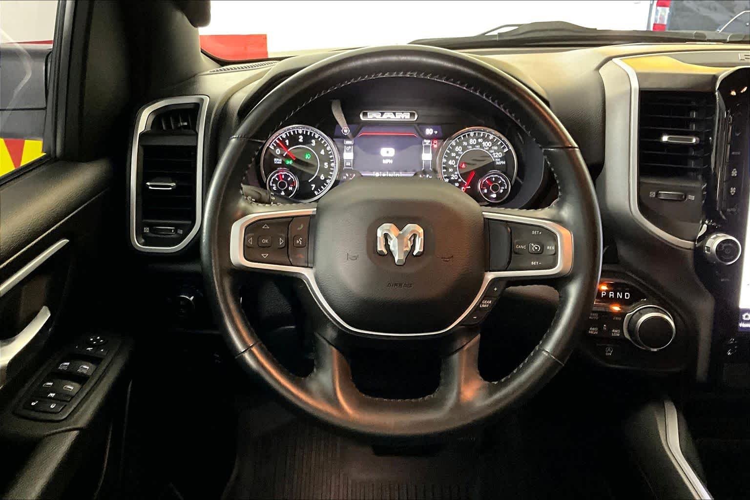 Used 2023 Bright White Clearcoat Ram Big Horn image 6