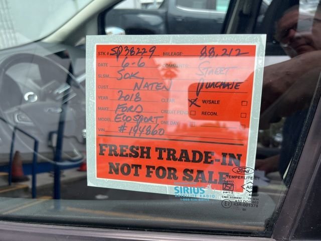 Used 2018 Black Ford SE image 16