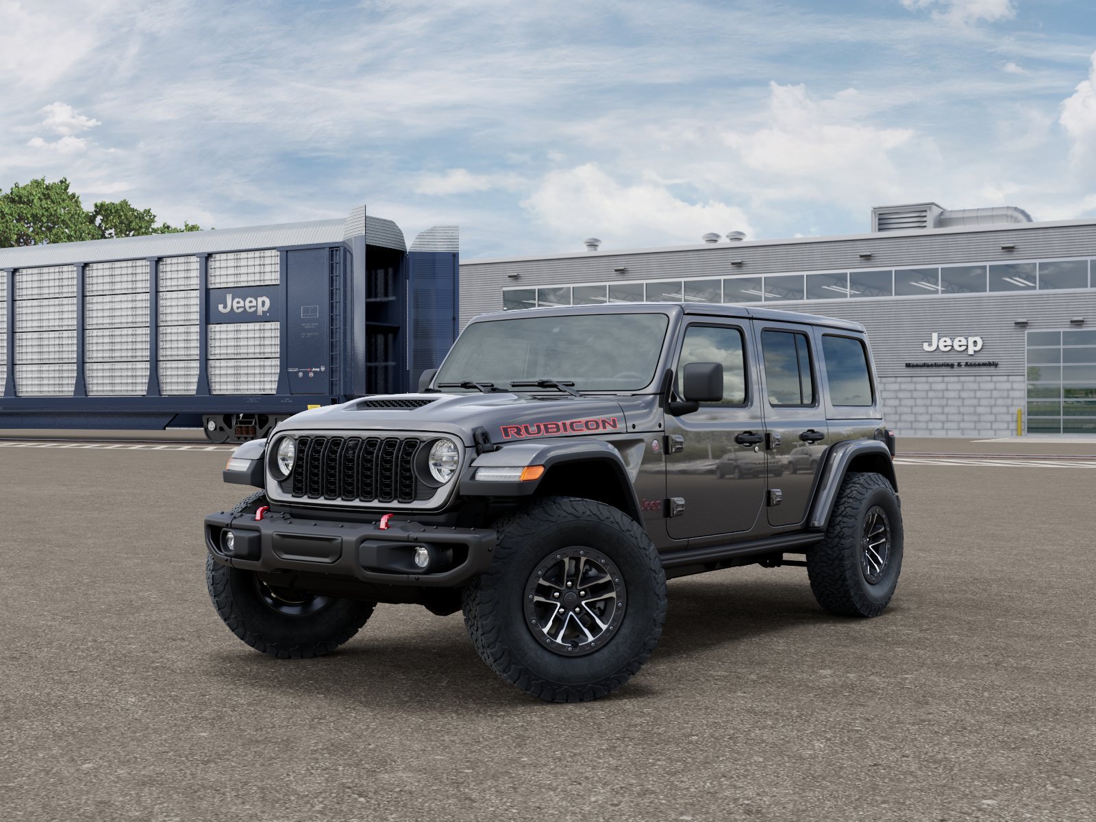 New 2026 Granite Crystal Metallic Clear-Coat Exterior Paint Jeep  image 10