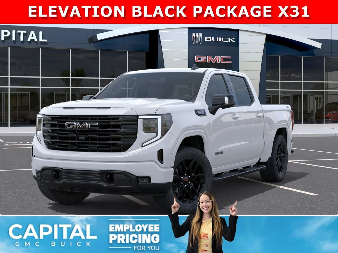 New 2026 Summit White GMC Elevation image 1