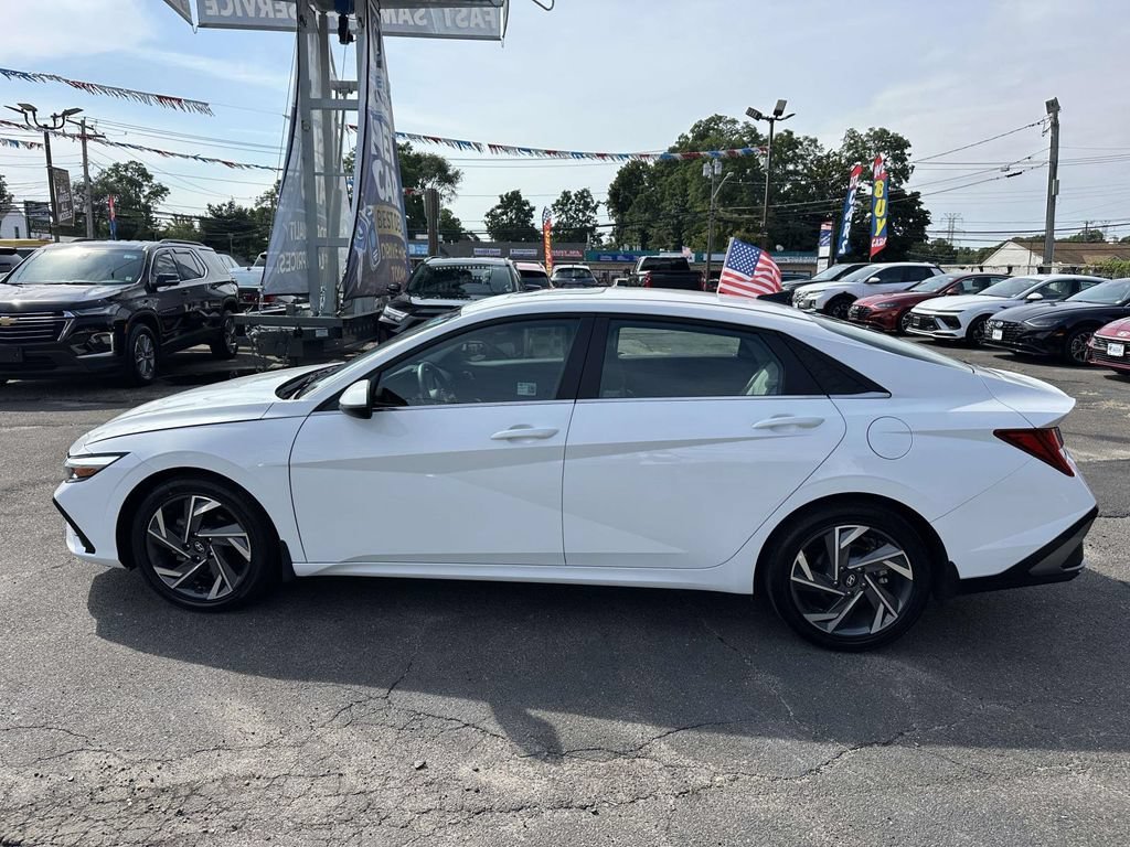 Certified Used 2025 Serenity White Hyundai Limited image 9
