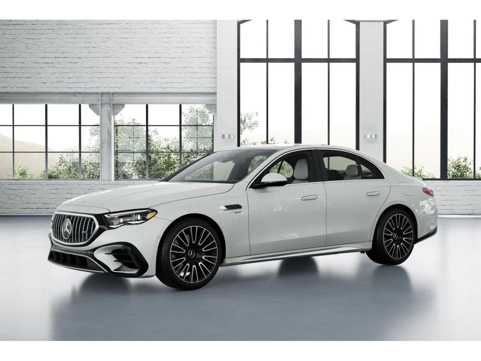 New 2026 MANUFAKTUR Moonlight White Metallic Mercedes-Benz AMG® E 53 E 4MATIC+ Sedan image 51