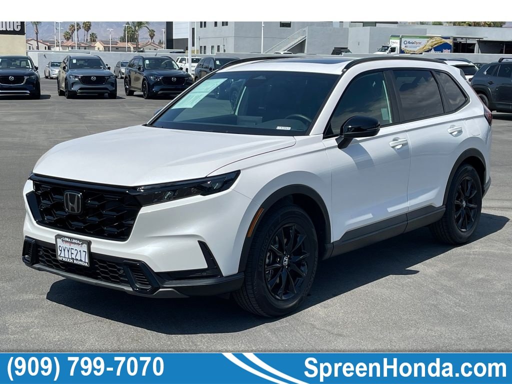 Certified Used 2026 Platinum White Pearl Honda Sport-L image 1