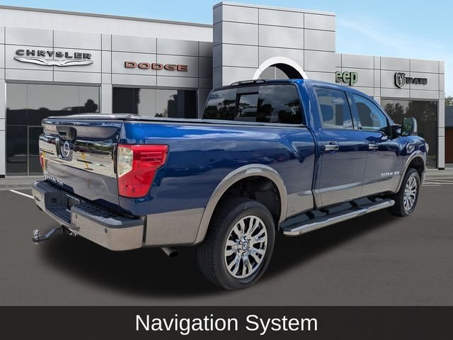 Used 2017 Blue Nissan Platinum Reserve image 3