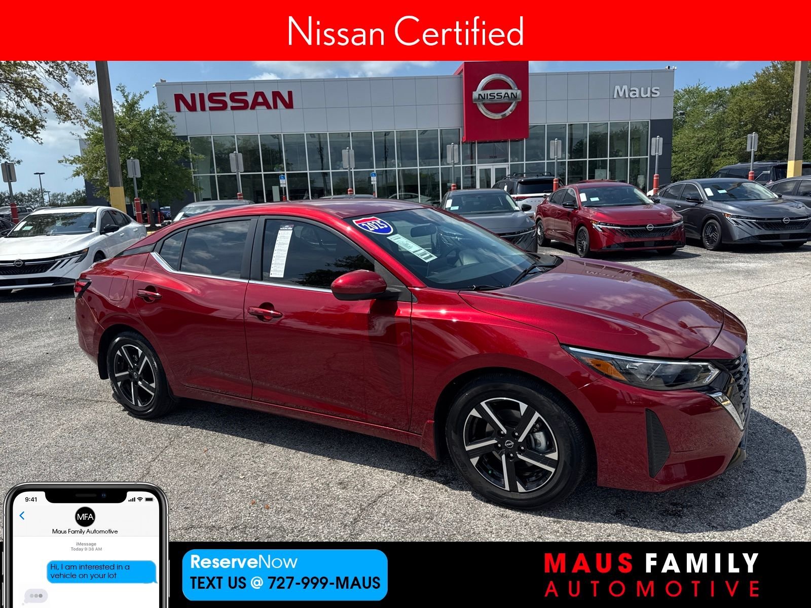 2025 Nissan Sentra SV