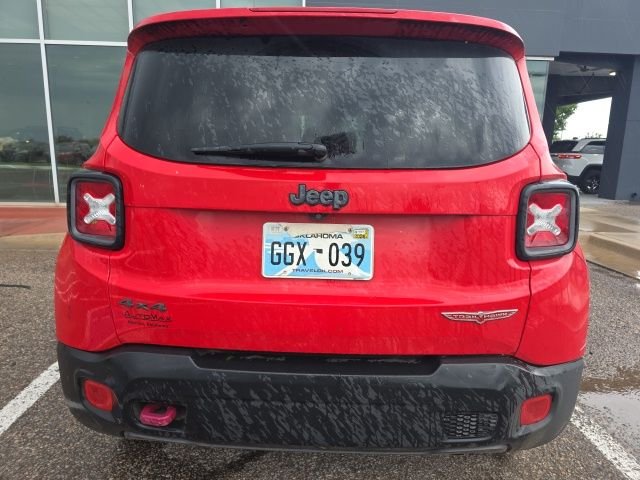 Used 2017 Red Jeep Trailhawk image 4