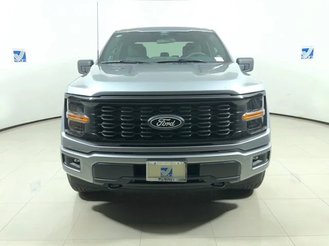 New 2025 ICONIC SILVER Ford STX w/STX Black Appearance Package Super Crew Cab image 16