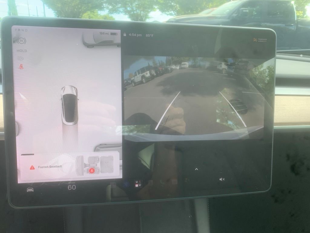 Used 2021 White Tesla Standard Range Plus image 17