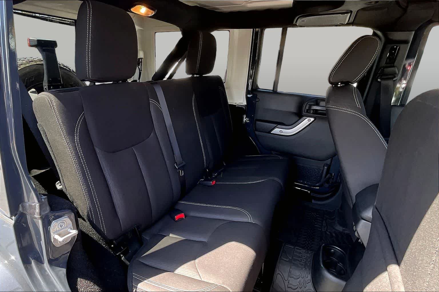 Used 2017 Rhino Clearcoat Jeep Sahara image 26