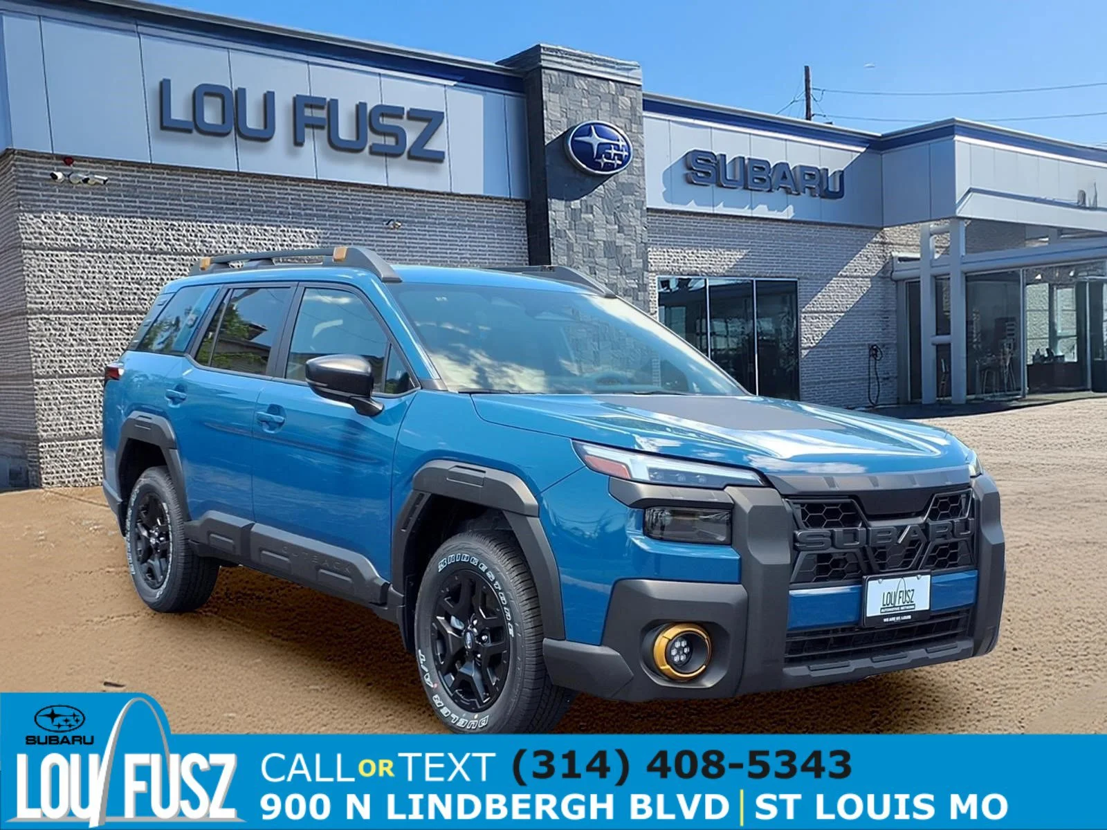 New 2026 GEYSER BLUE Subaru Wilderness image 1