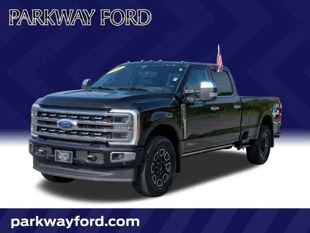 Used 2024 Black Ford Platinum image 1