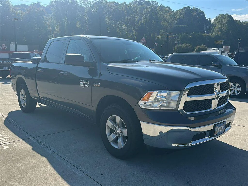 Used 2021 Granite Crystal Metallic Clearcoat Ram SLT image 2