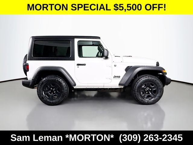 New 2026 Bright White Clear-Coat Exterior Paint Jeep Sport image 8