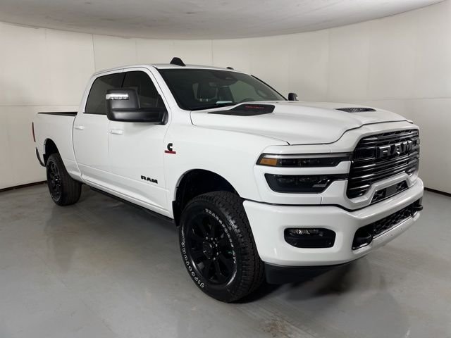New 2026 Bright White Clear-Coat Exterior Paint RAM Laramie image 2