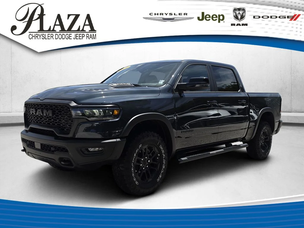 New 2026 Forged Blue Metallic Exterior Paint RAM Rebel image 1