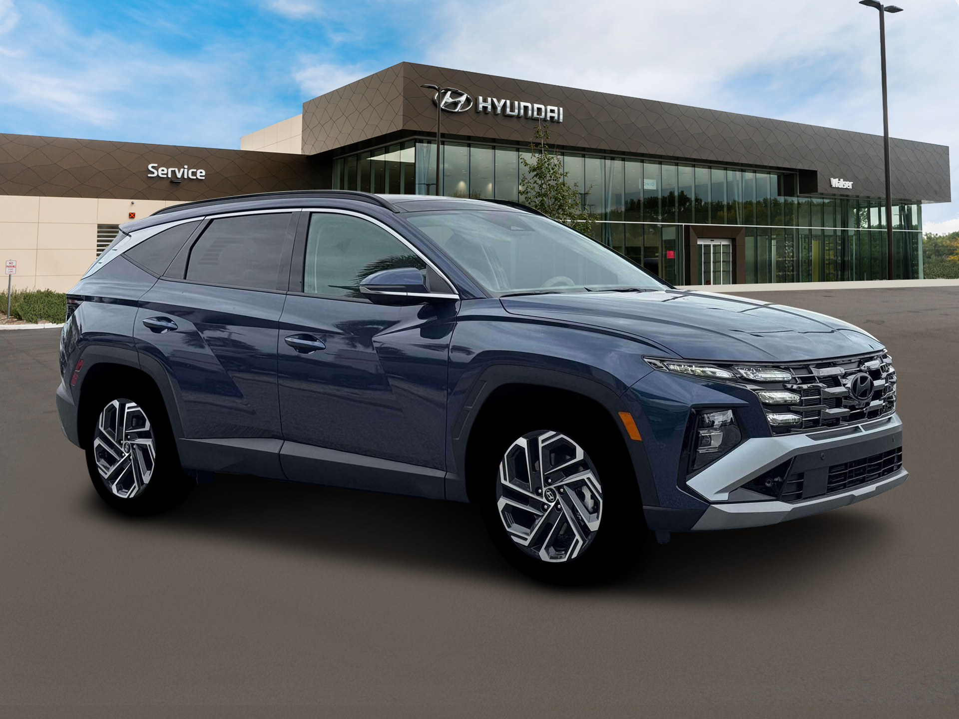 New 2026 Atlantis Blue Hyundai Limited AWD image 30