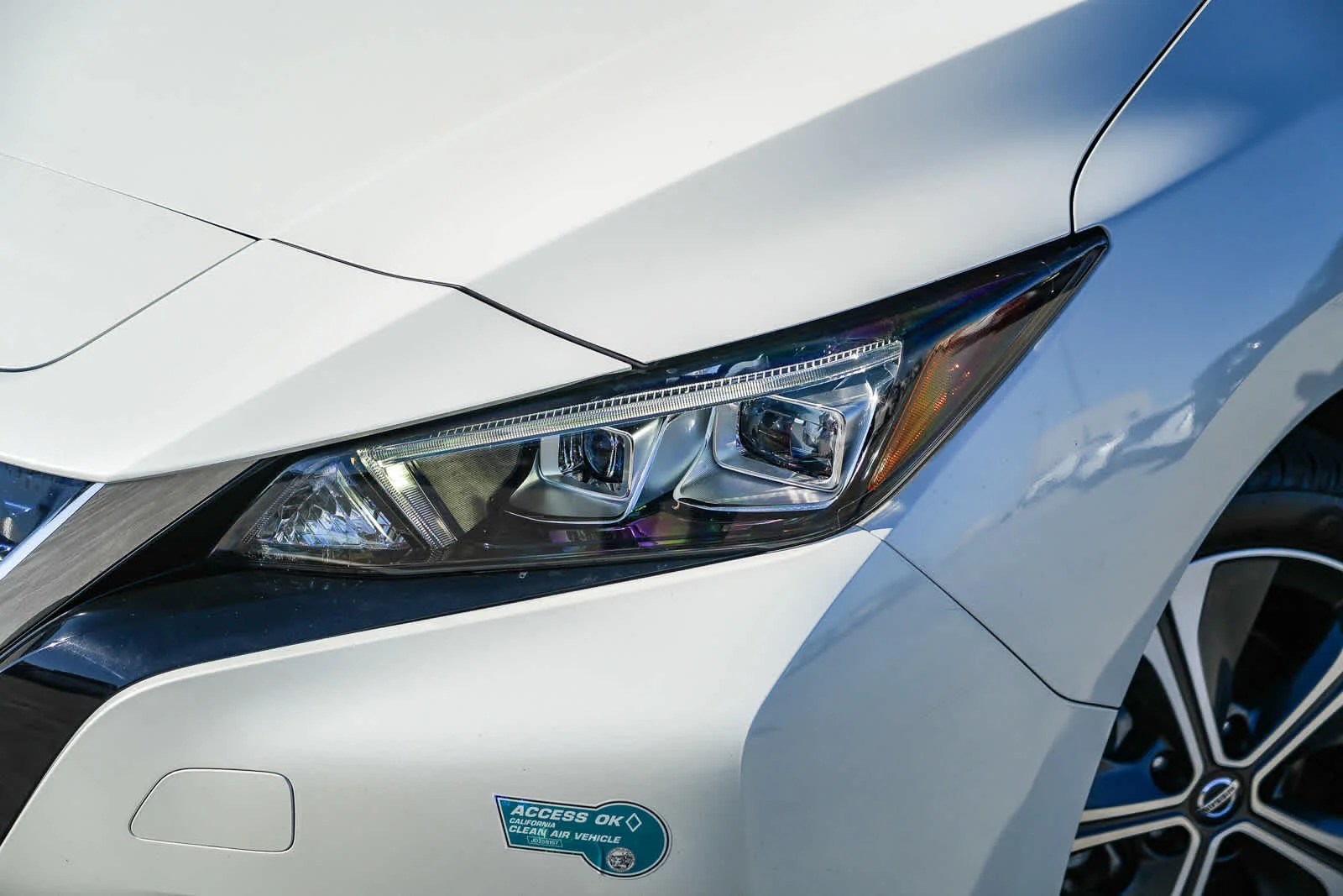 Used 2021 Nissan Leaf SL Plus with VIN 1N4BZ1DV5MC554977 for sale in Los Angeles, CA