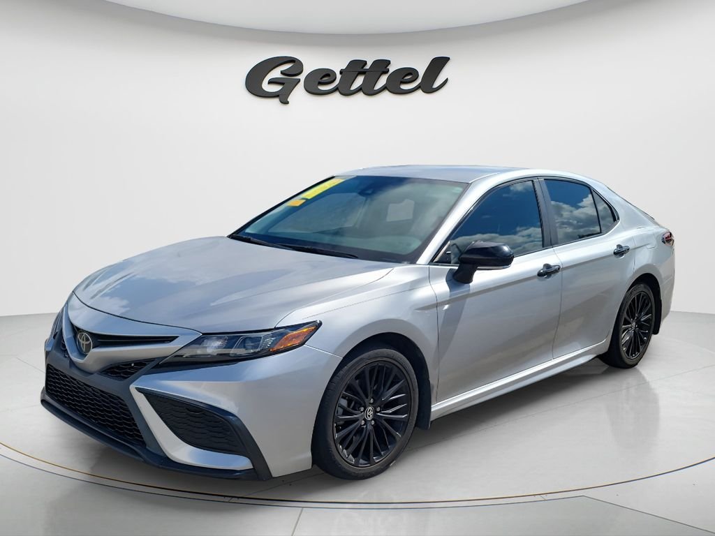 Used 2022 Silver Toyota SE Nightshade image 1