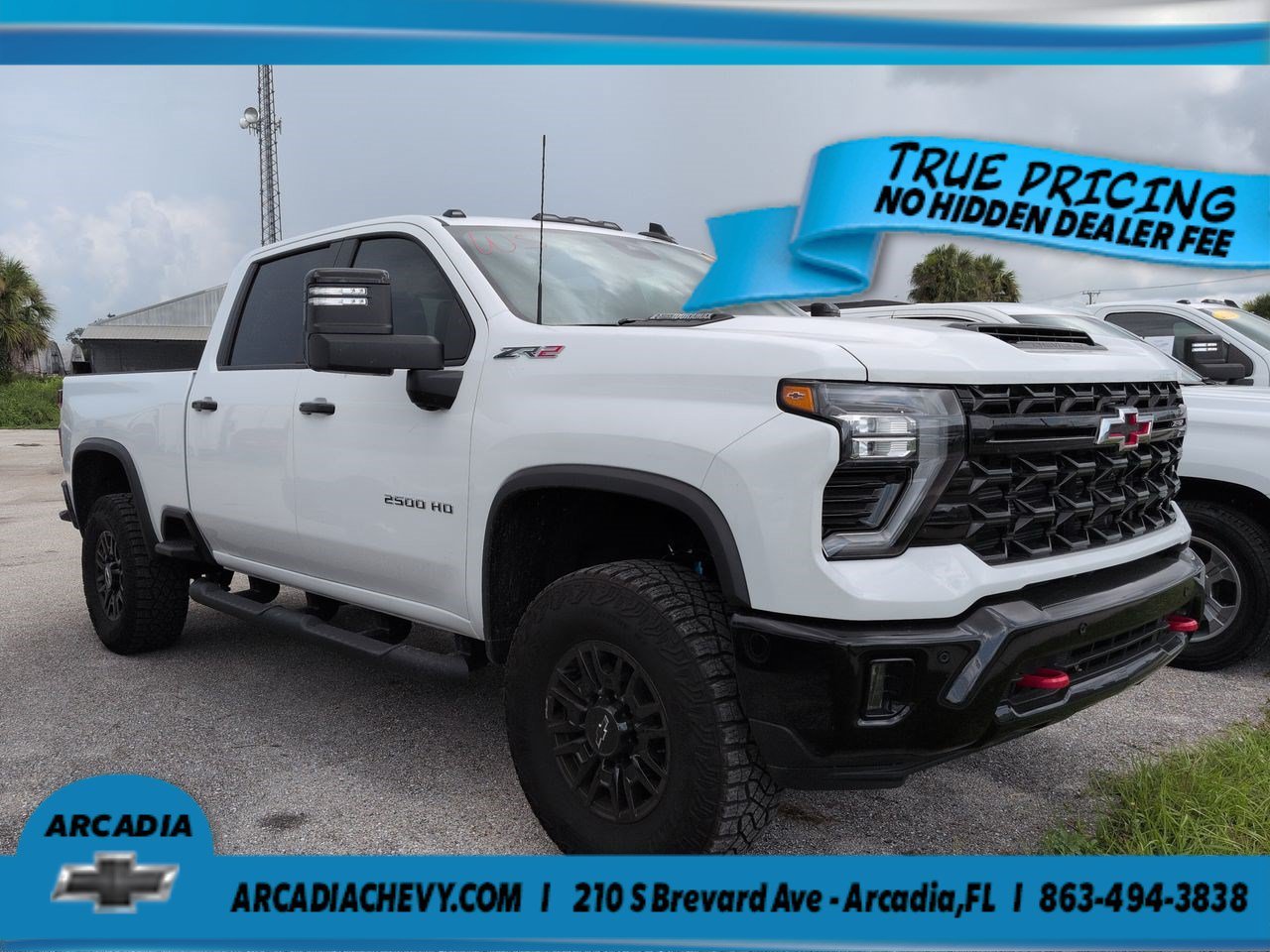 Used 2025 Summit White Chevrolet ZR2 image 1