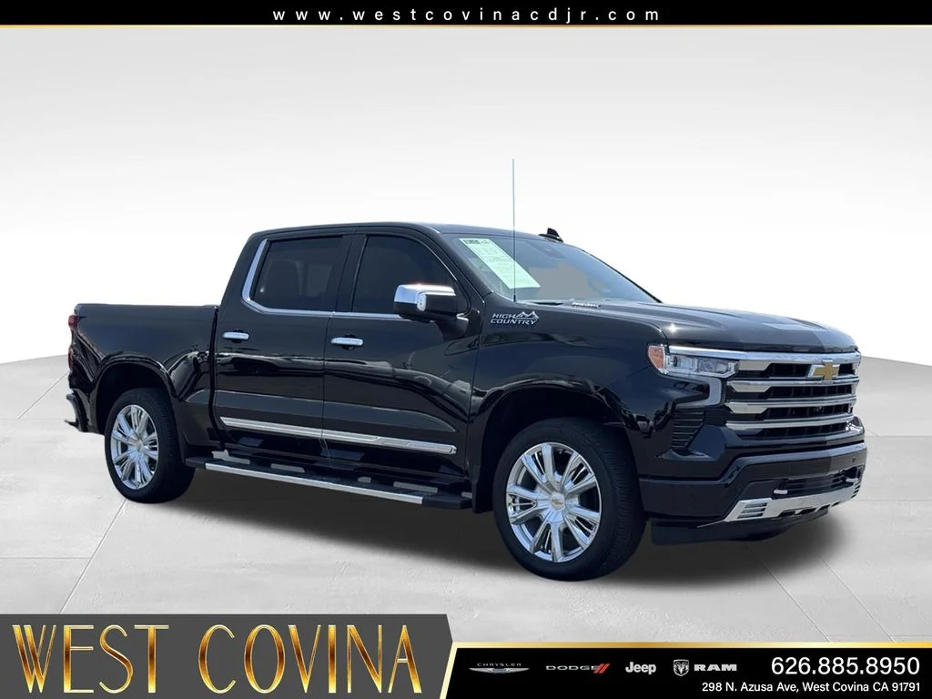 Used 2025 Black Chevrolet High Country image 1